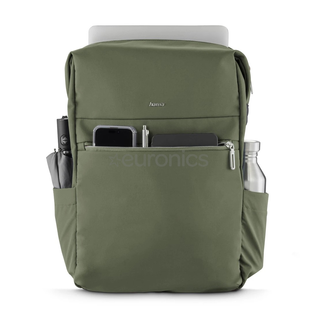 Hama Ultimate, 16,2'', sage green - Notebook backpack