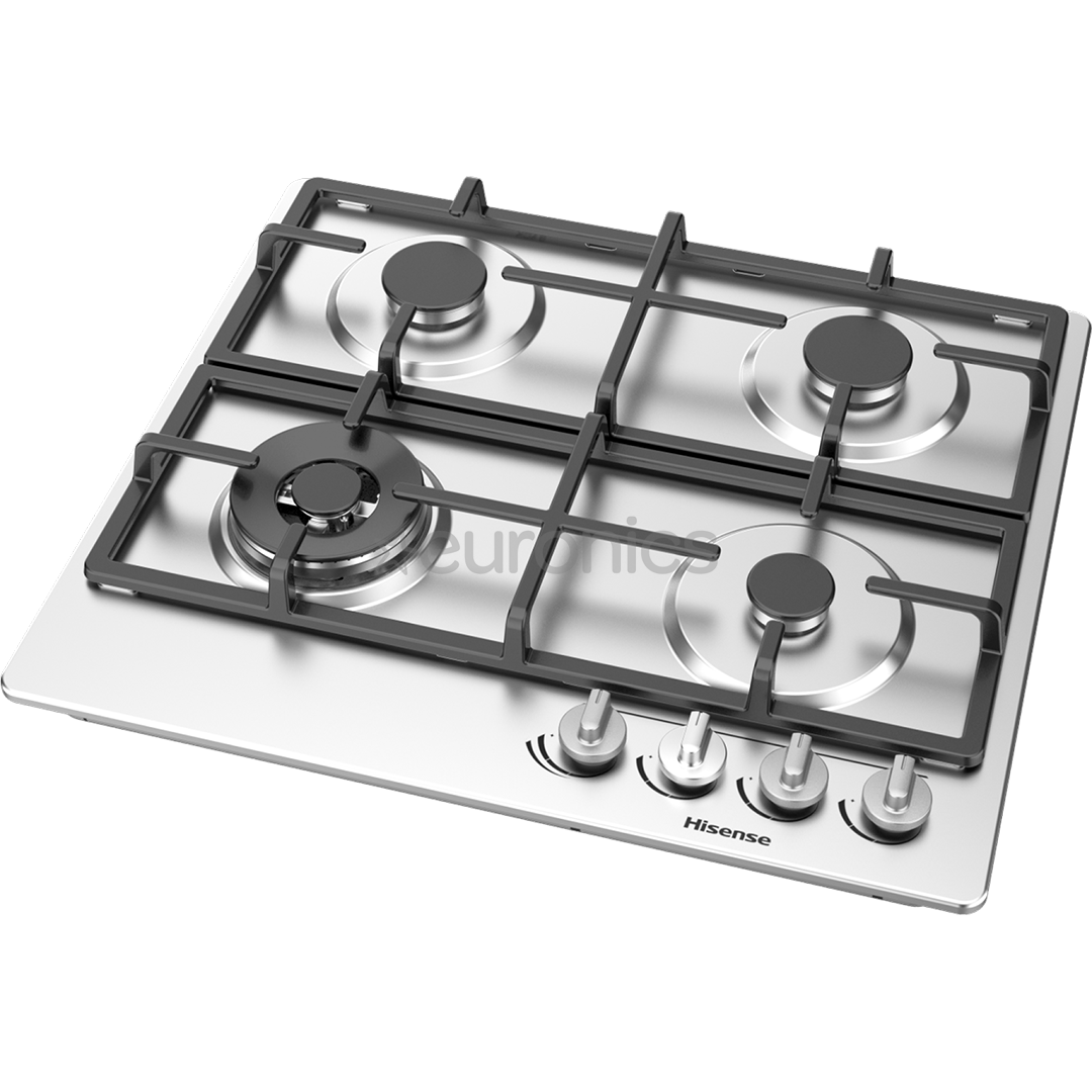 Hisense, laius 60 cm, must - Integreeritav gaasipliidiplaat