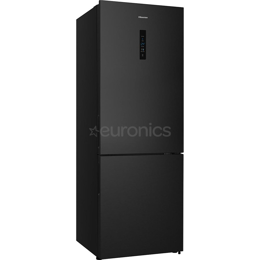 Hisense, NoFrost, 495 L, 200 cm, must - Külmik