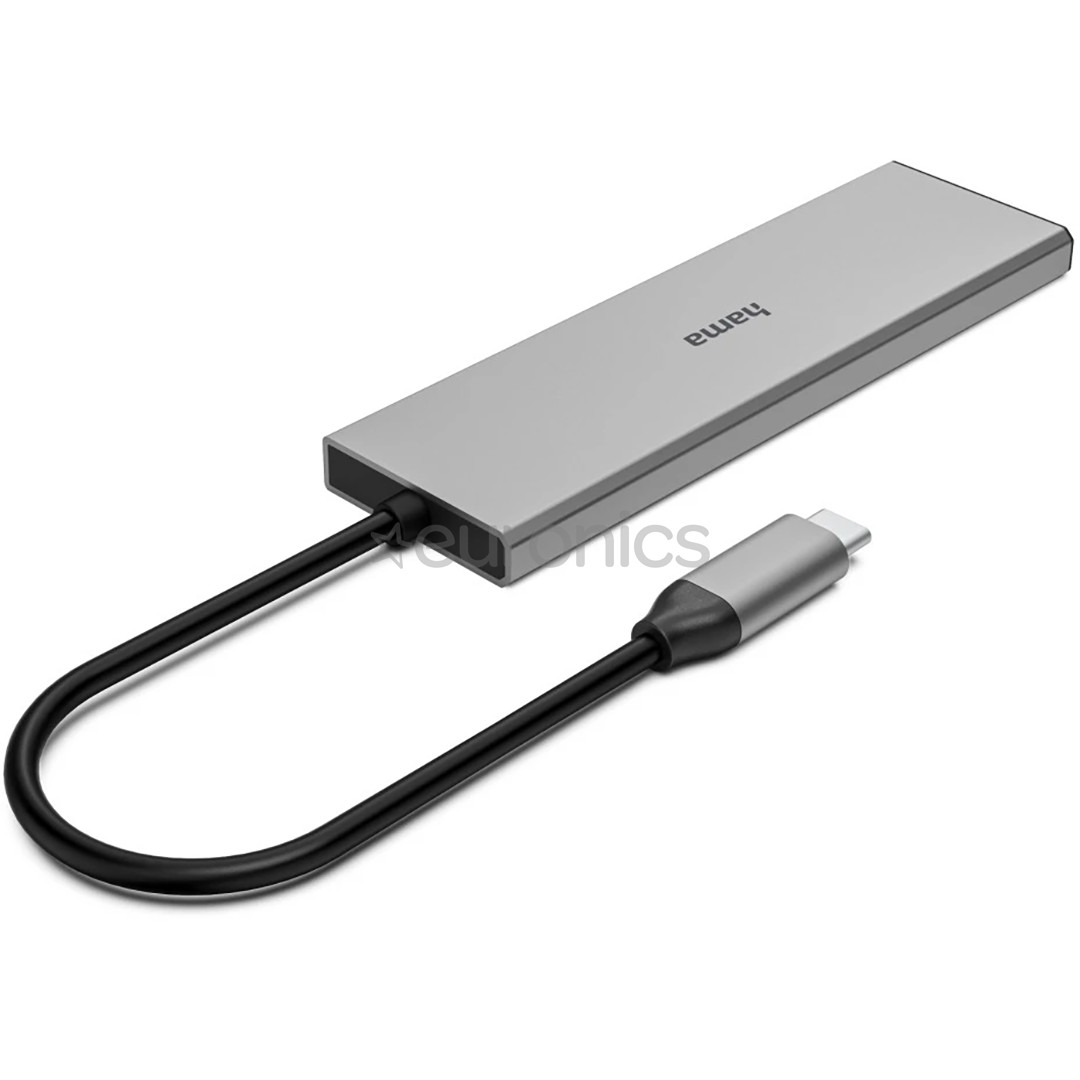 Hama USB-C Hub, 2x USB-C, 2x USB-A 3.2 Gen 2, hall - USB jagaja