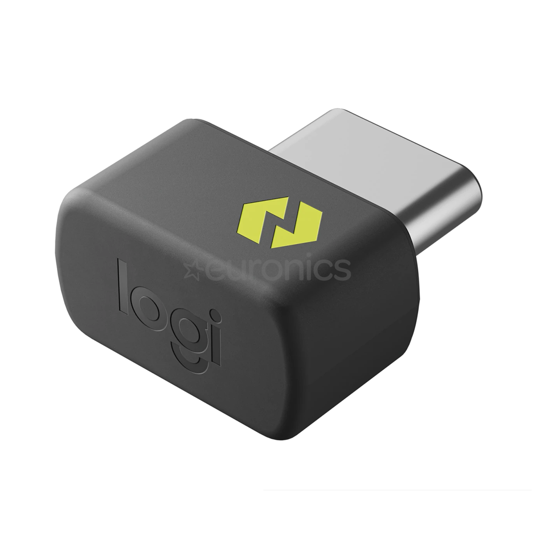 Logitech Logi Bolt USB-C receiver, must - USB-C vastuvõtja