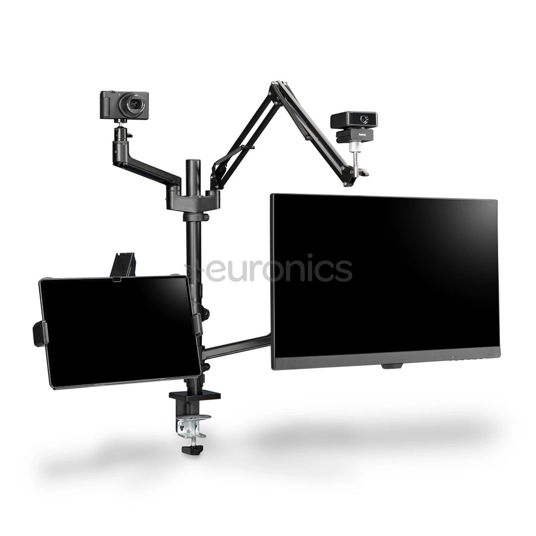 Hama Monitor Holder for Streaming Setup, 13-32'', black - Monitor stand