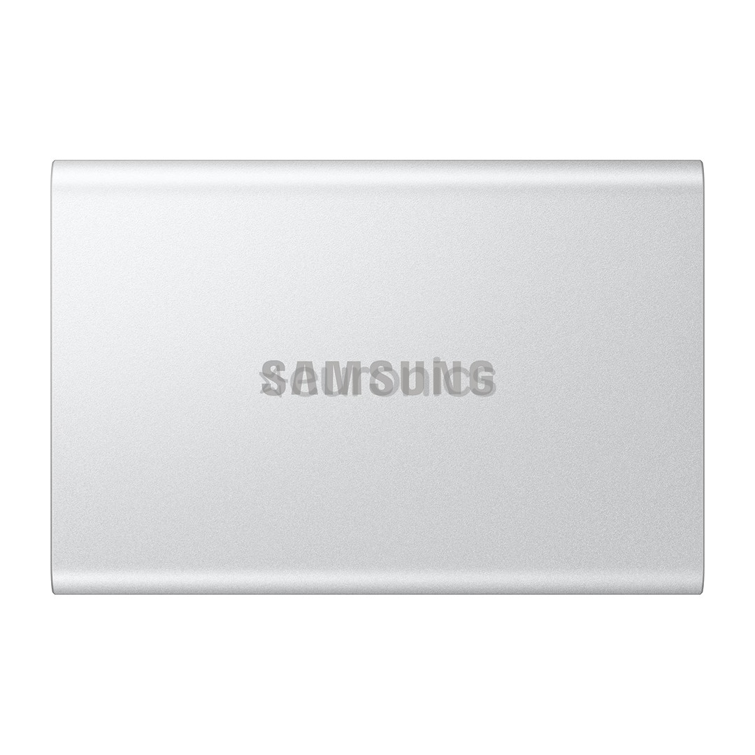 Samsung Portable SSD T7 Resurrected, 1 TB, USB 3.2 Gen 2, silver - External SSD