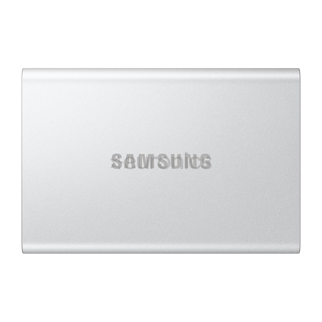 Samsung Portable SSD T7 Resurrected, 1 TB, USB 3.2 Gen 2, silver - External SSD