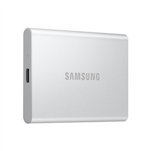 Samsung Portable SSD T7 Resurrected, 1 TB, USB 3.2 Gen 2, silver - External SSD