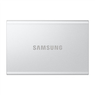 Samsung Portable SSD T7 Resurrected, 2 TB, USB 3.2 Gen 2, hõbe - Väline SSD MU-PD2T0G/WW
