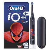 Braun Oral-B iO Kids, Marvel Spiderman, must - Elektriline hambahari + vutlar