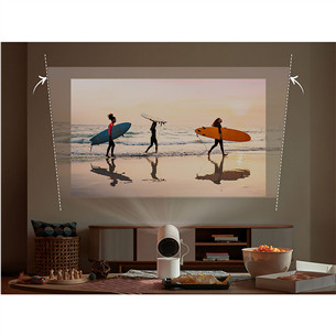 Samsung The Freestyle (Gen 2), 30-100", valge/roheline - Projektori komplekt