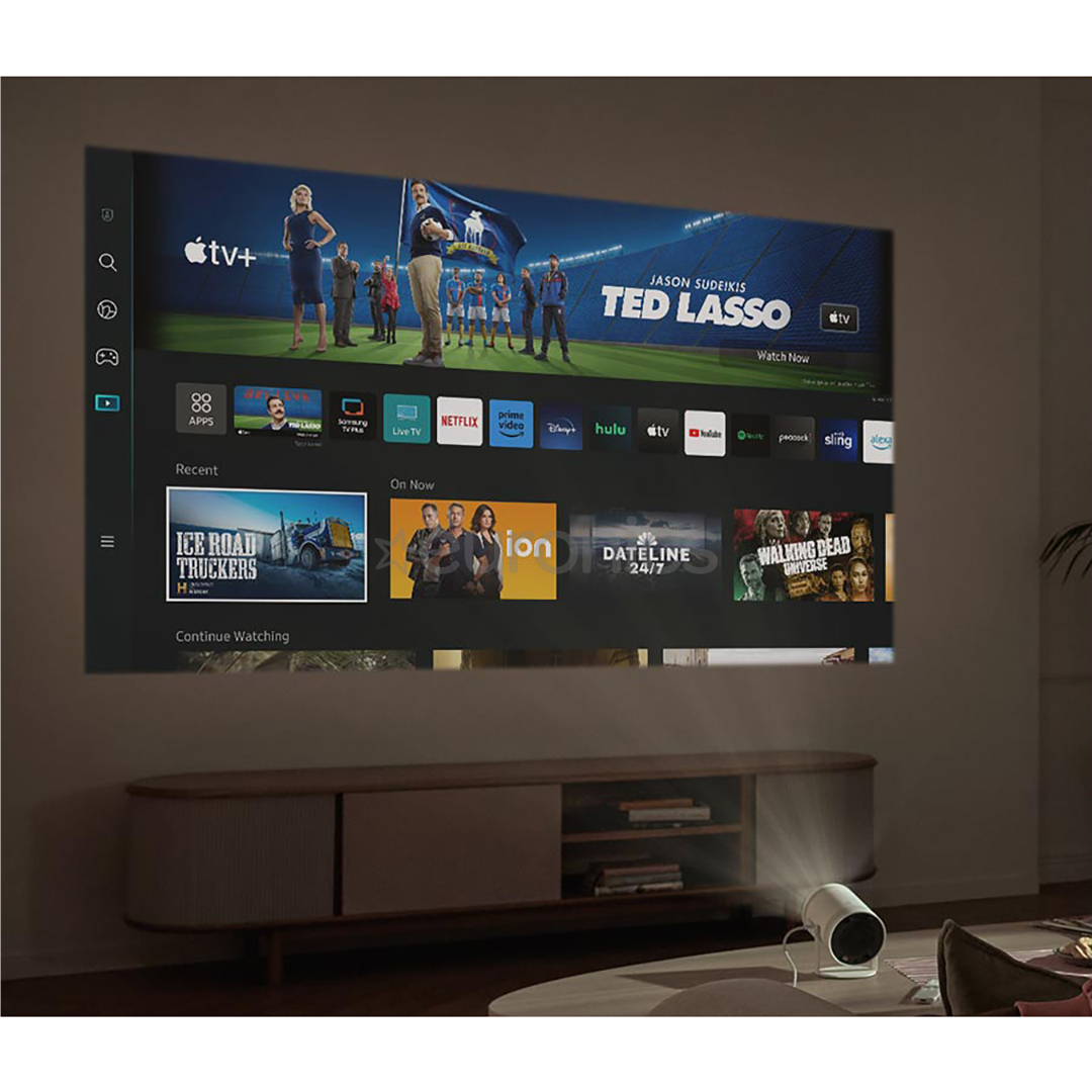 Samsung The Freestyle (Gen 2), 30-100", белый/зеленый - Комплект с проектором