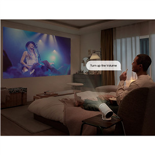 Samsung The Freestyle (Gen 2), 30-100", white/pink - Smart projector bundle