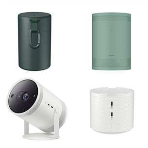 Samsung The Freestyle (Gen 2), 30-100", valge/roheline - Projektori komplekt