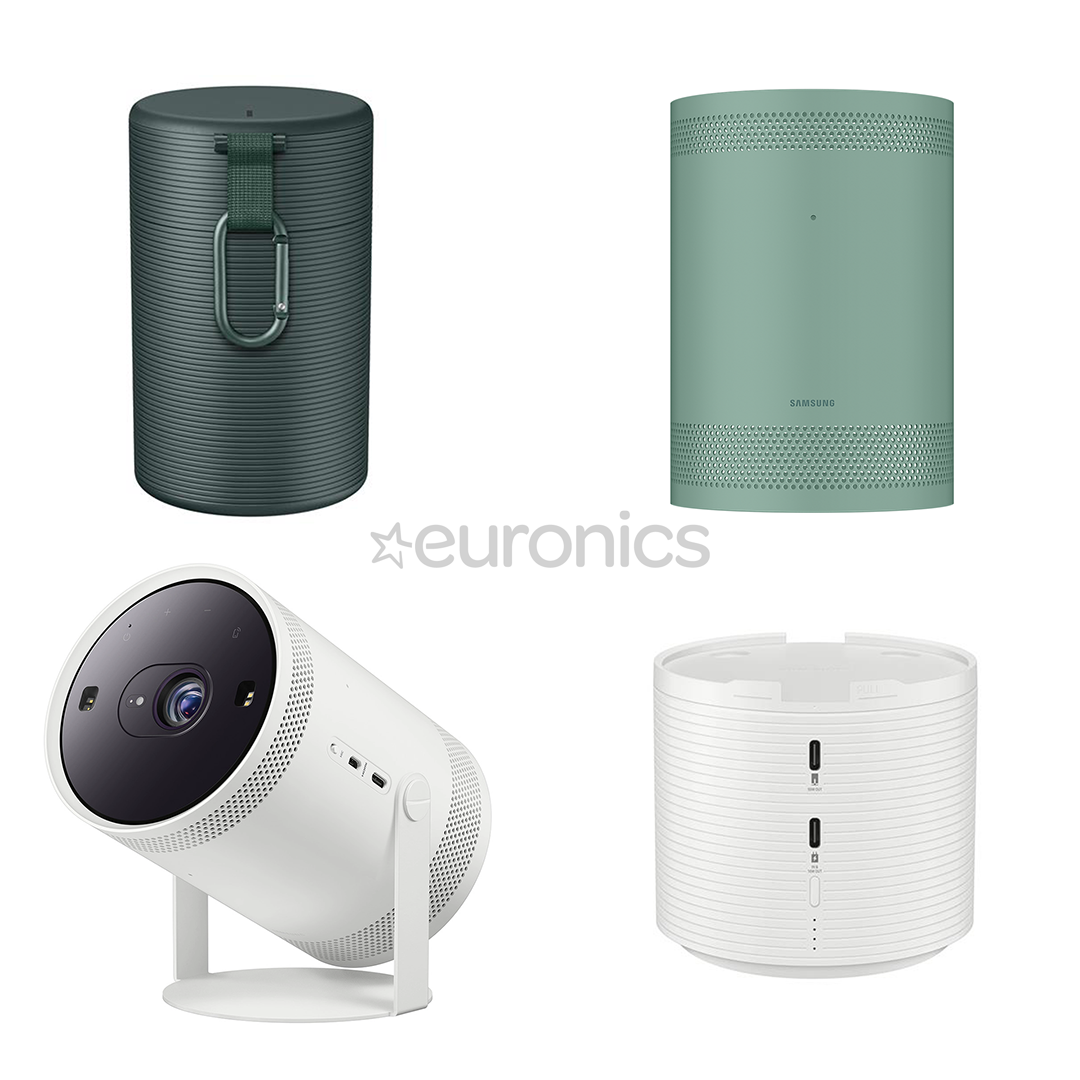 Samsung The Freestyle (Gen 2), 30-100", белый/зеленый - Комплект с проектором