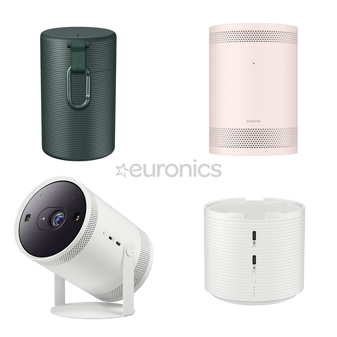 Samsung The Freestyle (Gen 2), 30-100", white/pink - Smart projector bundle