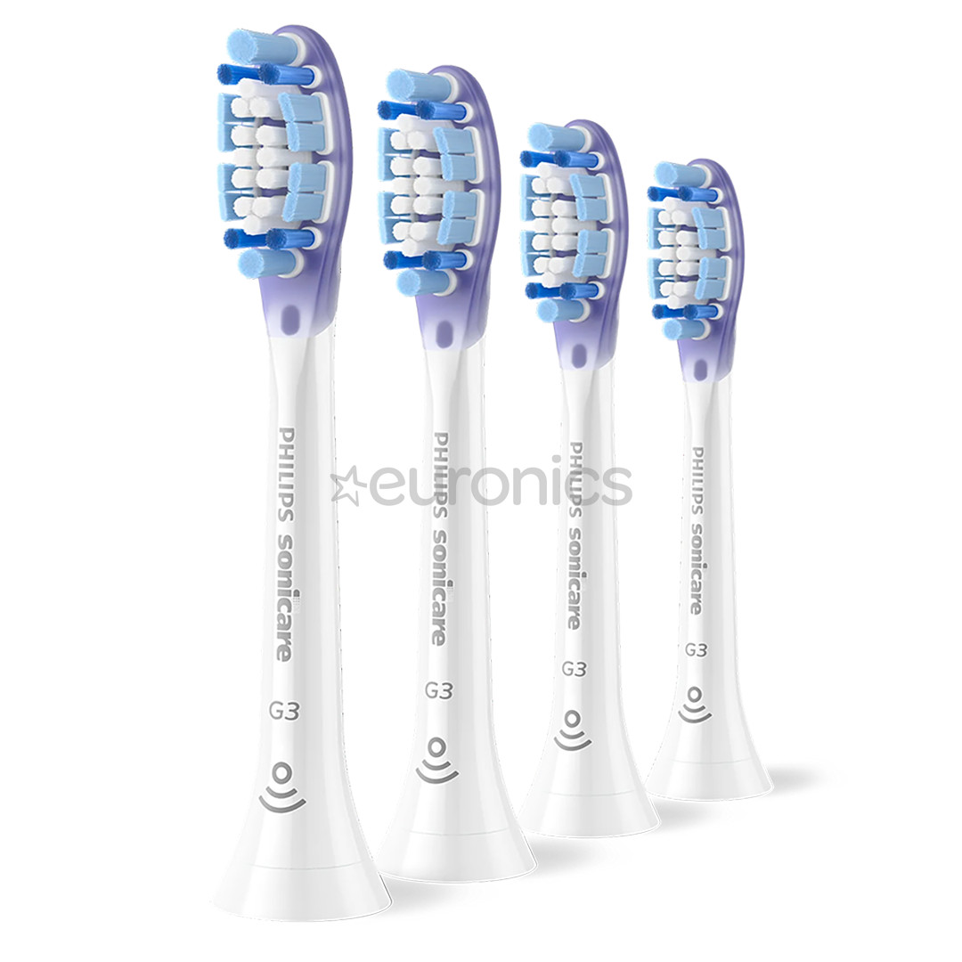Philips Premium Gum Care, 4 pcs, white - Spare brush heads