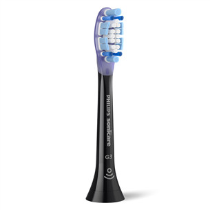 Philips Premium Gum Care, 4 pcs, black - Spare brush heads