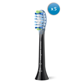 Philips Sonicare Premium Plaque Defence, 5 tk, must - Hambaharja otsikud