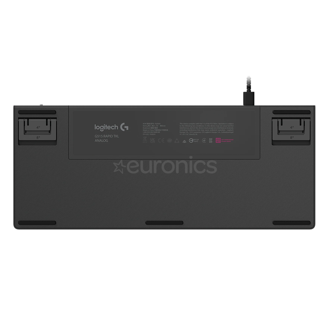 Logitech G515 Rapid TKL, US, must - Klaviatuur