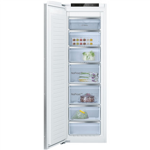 Bosch, Series 6, NoFrost, 212 L, height 177 cm - Built-in freezer GIN81ACE0