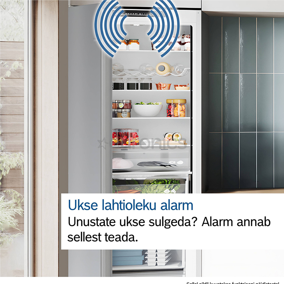 Bosch, Series 6, NoFrost, 212 L, height 177 cm - Built-in freezer