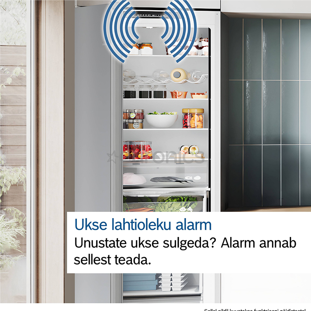 Bosch, Series 6, NoFrost, 212 L, height 177 cm - Built-in freezer