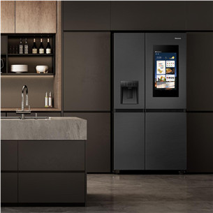 Hisense, NoFrost, 614 L, kõrgus 179 cm, must - SBS-külmik