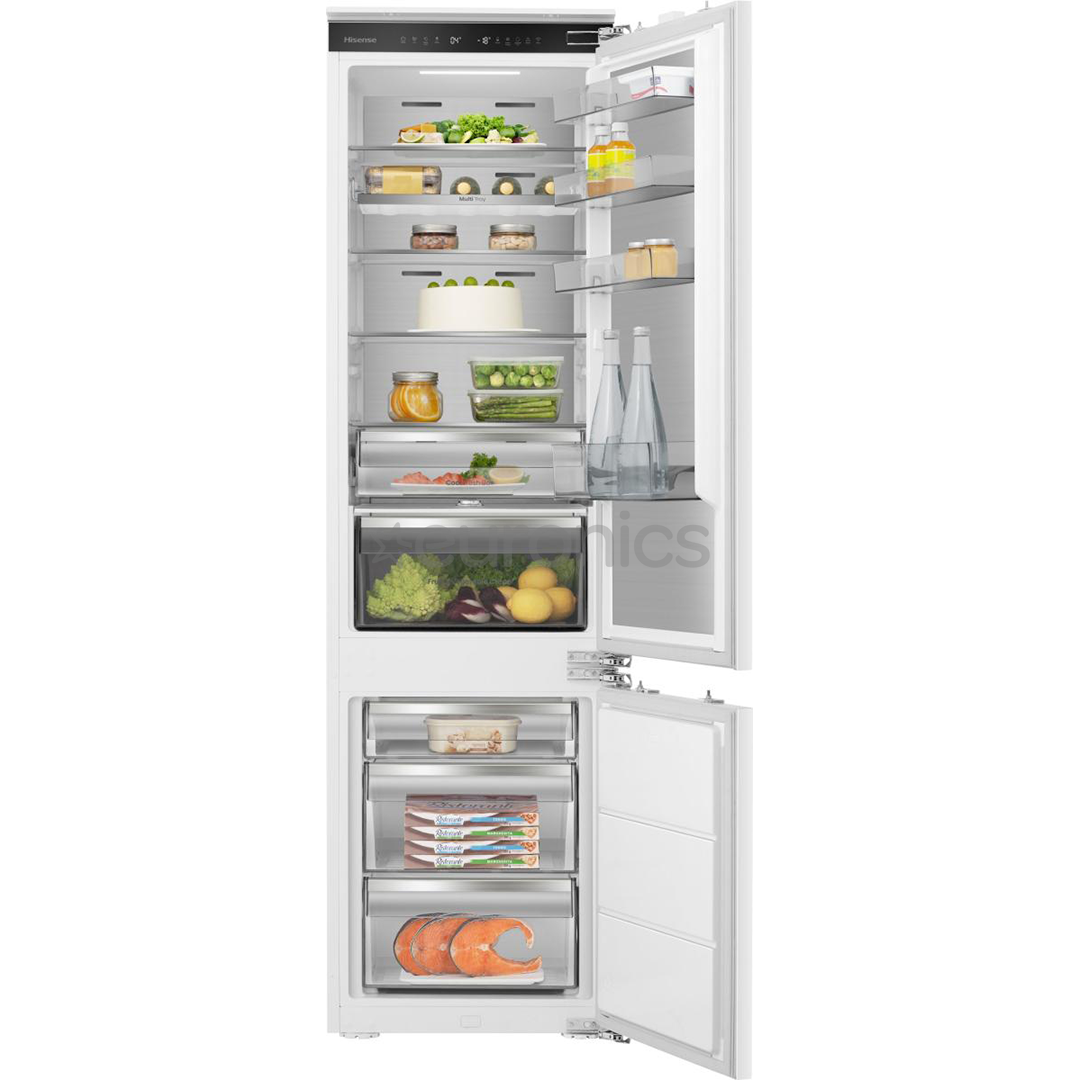 Hisense, Total No Frost, 284 L, height 194 cm - Built-in refrigerator