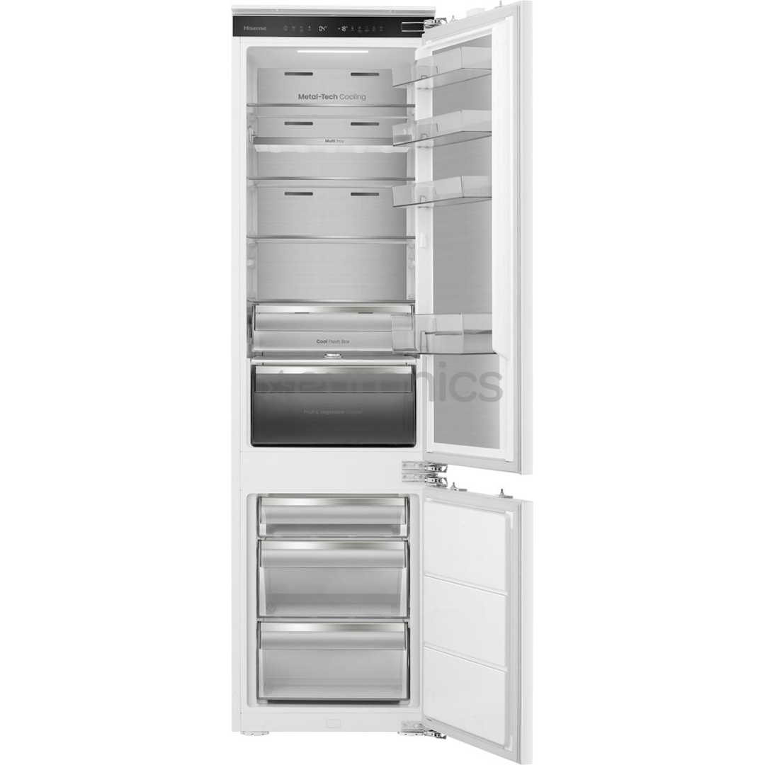 Hisense, Total No Frost, 284 L, height 194 cm - Built-in refrigerator