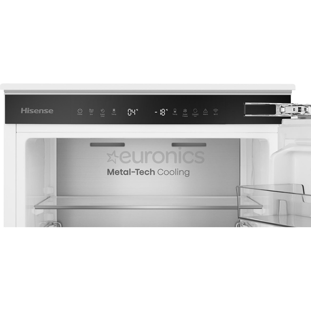 Hisense, Total No Frost, 284 L, height 194 cm - Built-in refrigerator