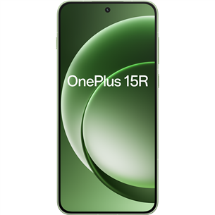 OnePlus 15R, 12 GB, 256 GB, roheline - Nutitelefon