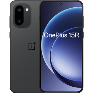 OnePlus 15R, 12 GB, 256 GB, must - Nutitelefon 5011116967
