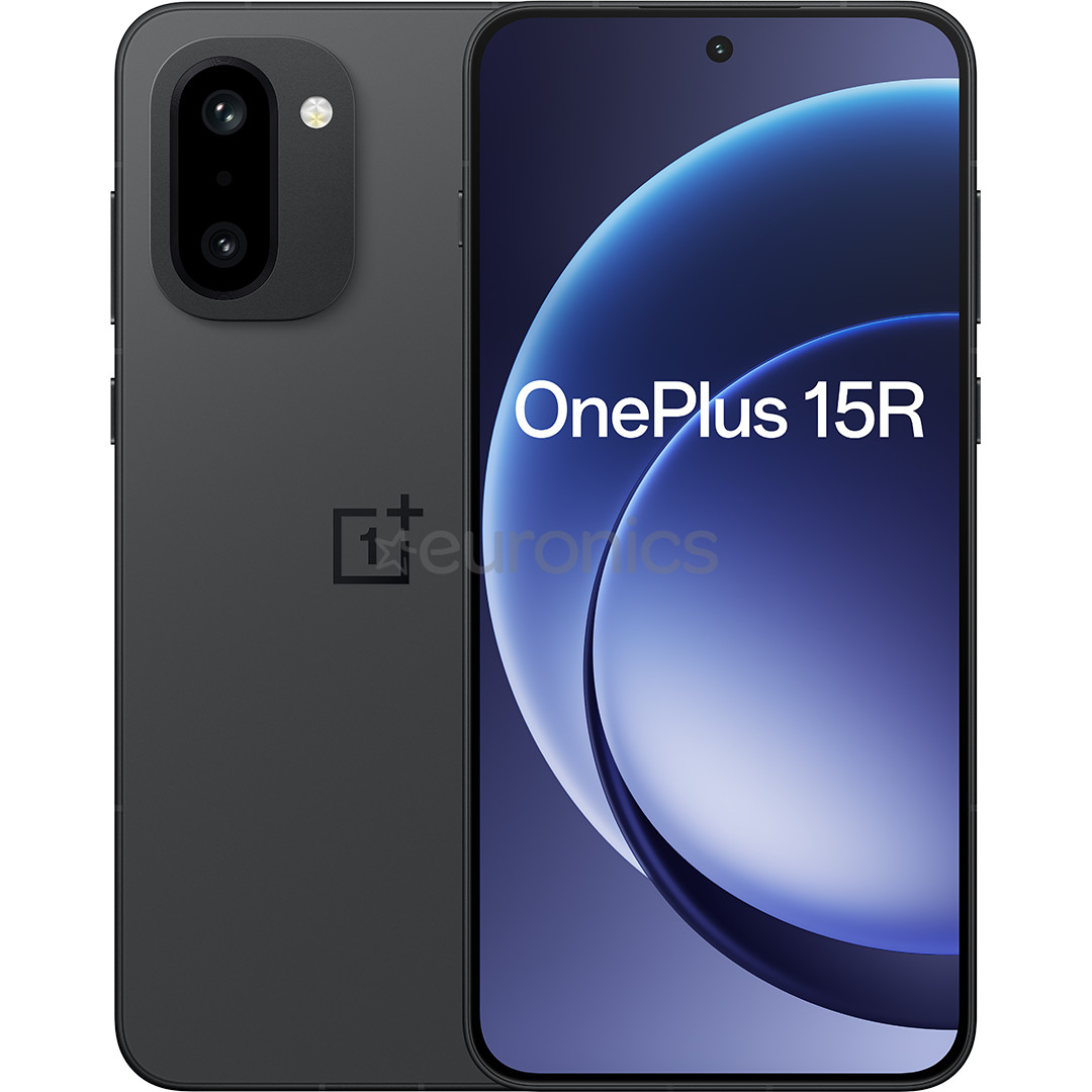 OnePlus 15R, 12 GB, 256 GB, must - Nutitelefon