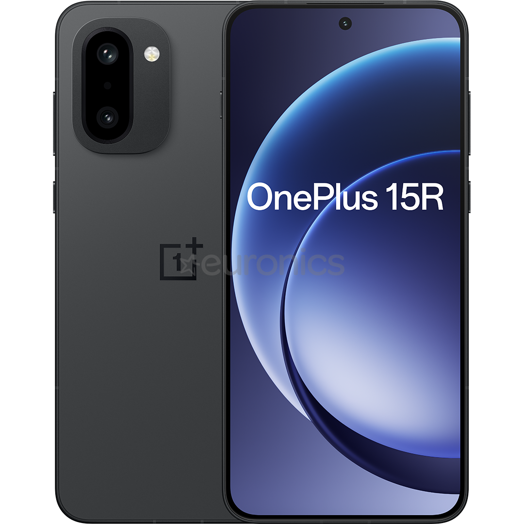OnePlus 15R, 12 GB, 256 GB, must - Nutitelefon