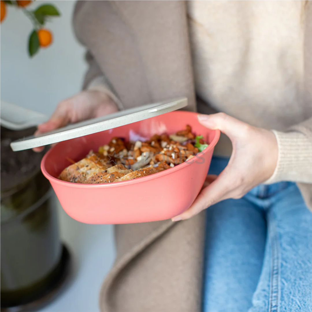 Koziol CONNECT BOX 1,3 л, коралловый - Миска с крышкой