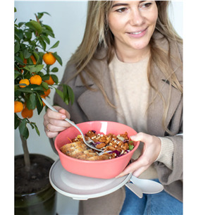 Koziol CONNECT BOX 1,3 л, коралловый - Миска с крышкой