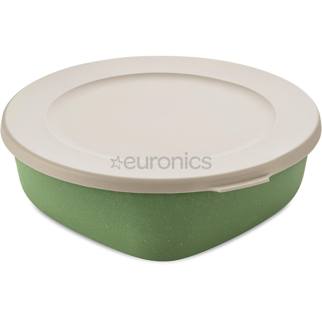 Koziol CONNECT BOX 1.3 L, green - Box with lid