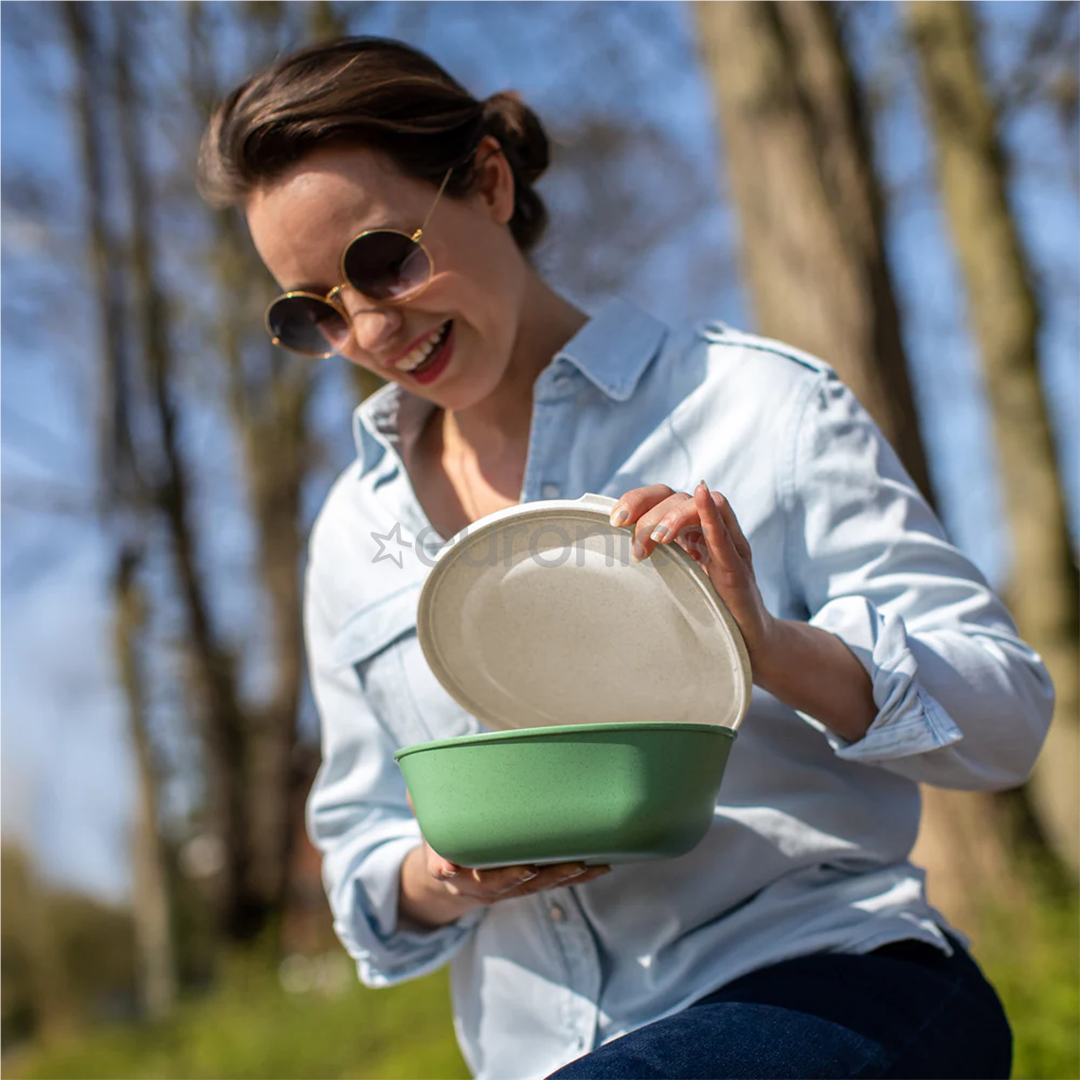 Koziol CONNECT BOX 1,3 л, зеленый - Миска с крышкой