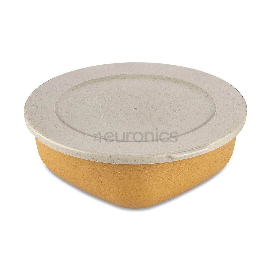 Koziol CONNECT BOX 1,3 л, коричневый - Миска с крышкой