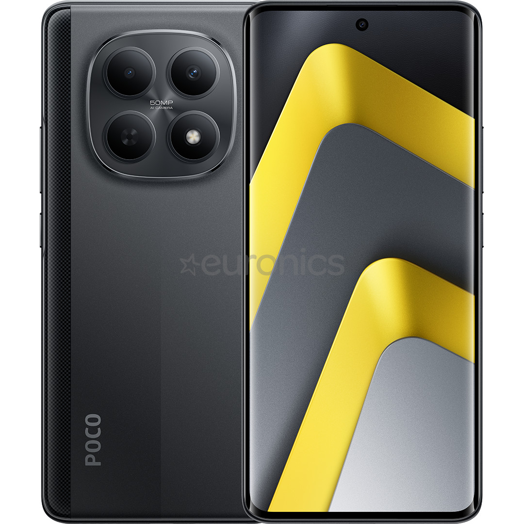 POCO M8 5G, 8 GB, 256 GB, must - Nutitelefon