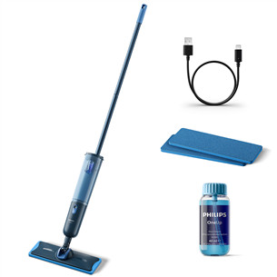 Philips OneUp 3000 Series, синий - Электрическая швабра- XV3101/11