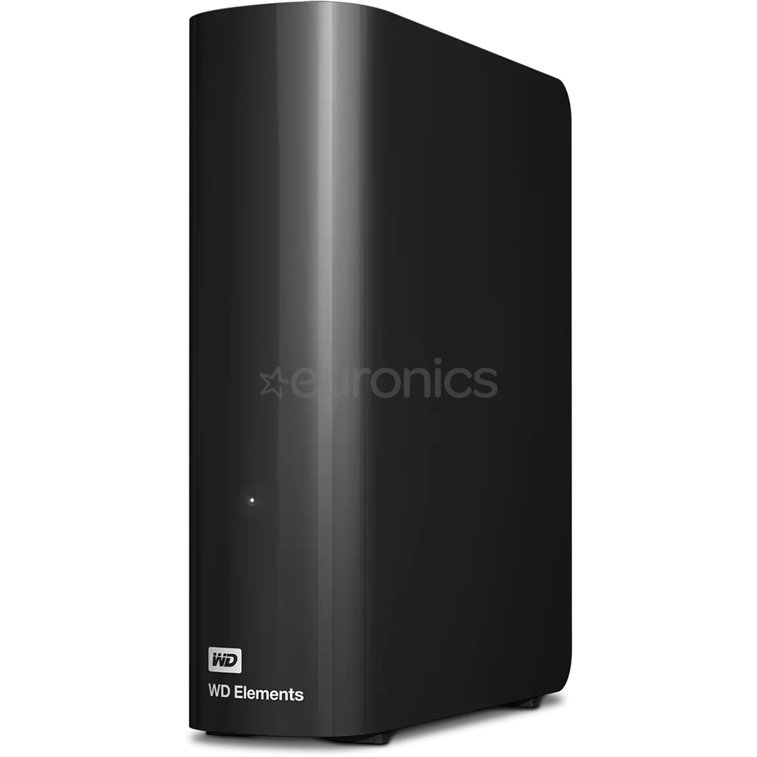 Western Digital WD Elements Desktop, 12 TB, black - External HDD