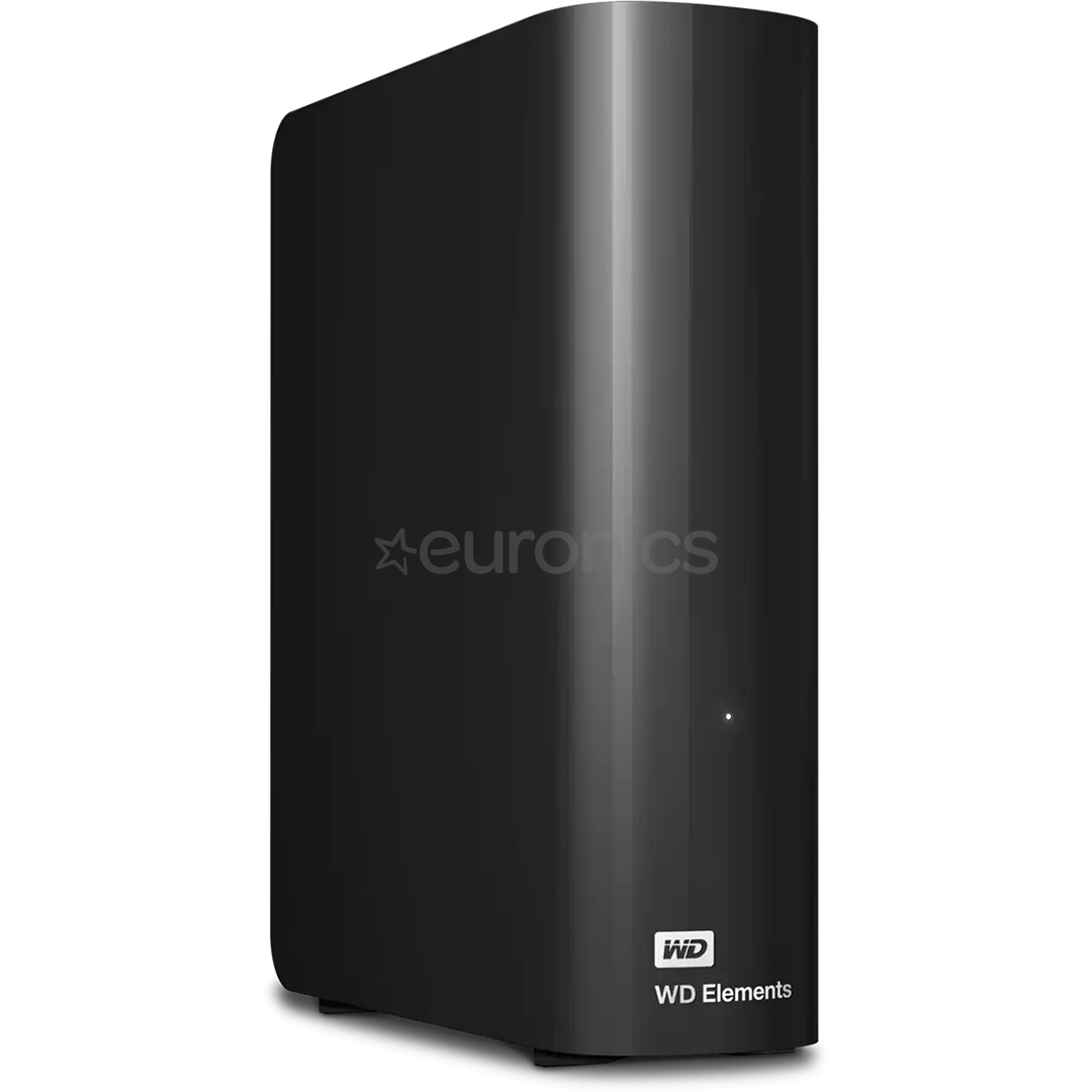 Western Digital WD Elements Desktop, 12 TB, black - External HDD
