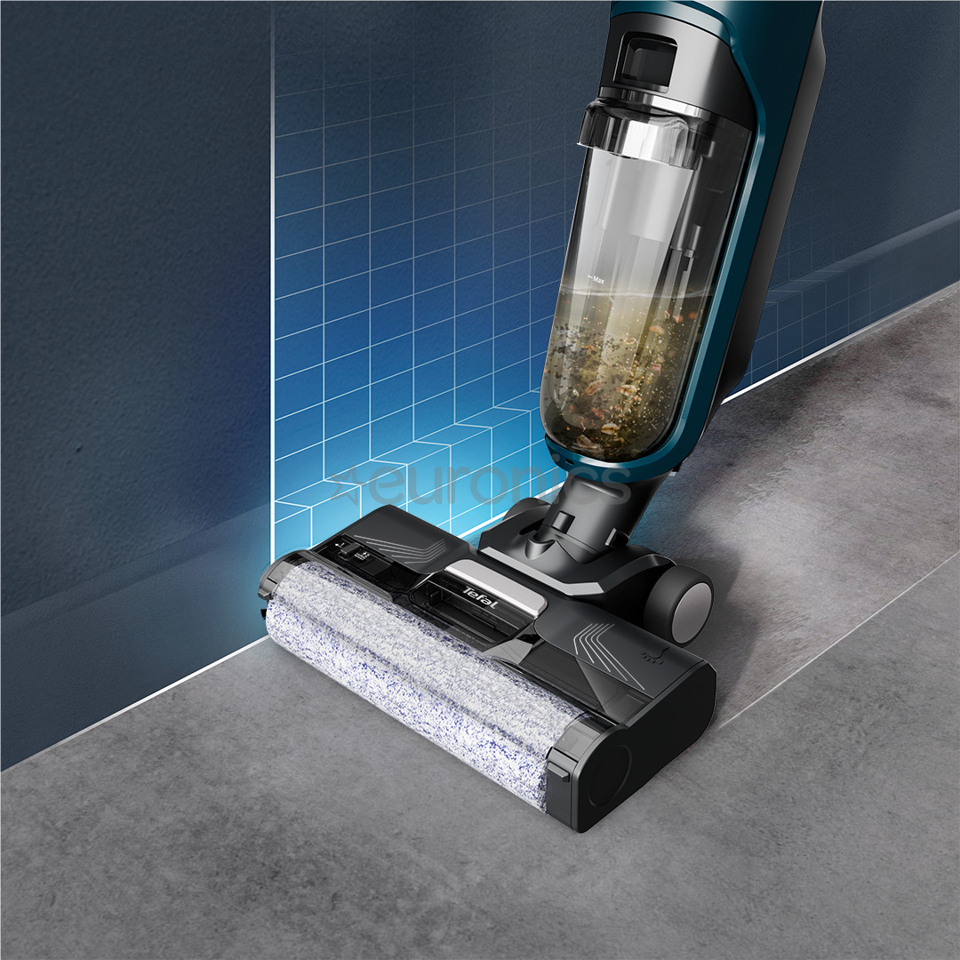 Tefal X-Clean 2, 2-in-1, Wet & Dry, green - Cordless hard floor cleaner