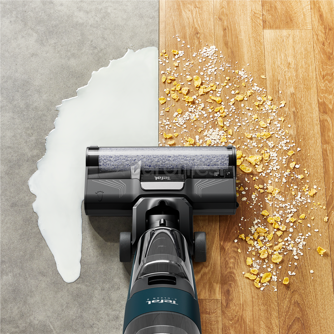 Tefal X-Clean 2, 2-in-1, Wet & Dry, green - Cordless hard floor cleaner