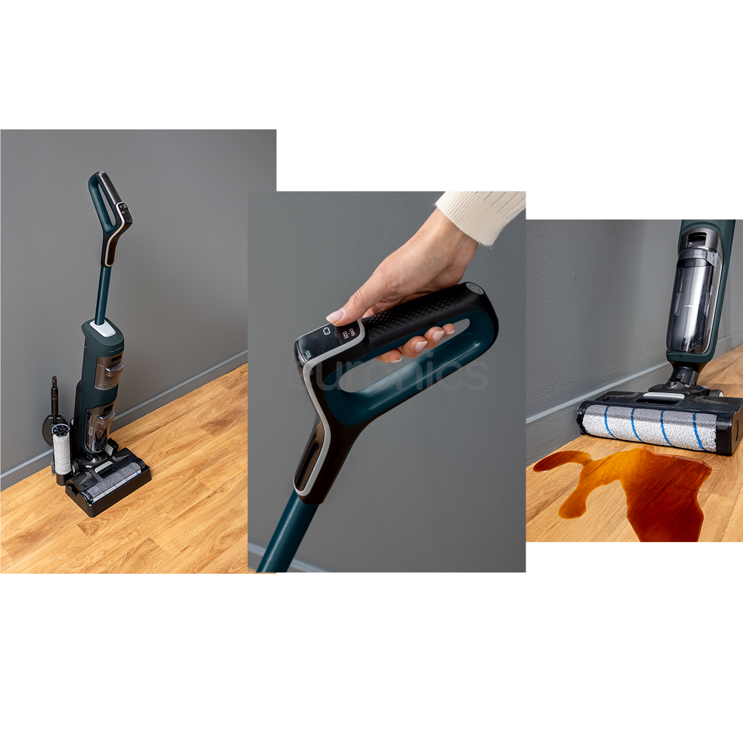 Tefal X-Clean 2, 2-in-1, Wet & Dry, green - Cordless hard floor cleaner