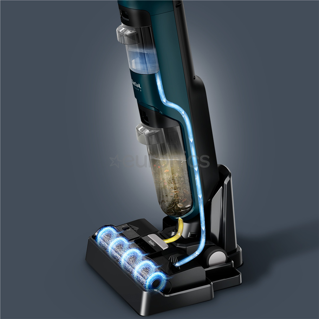 Tefal X-Clean 2, 2-in-1, Wet & Dry, green - Cordless hard floor cleaner