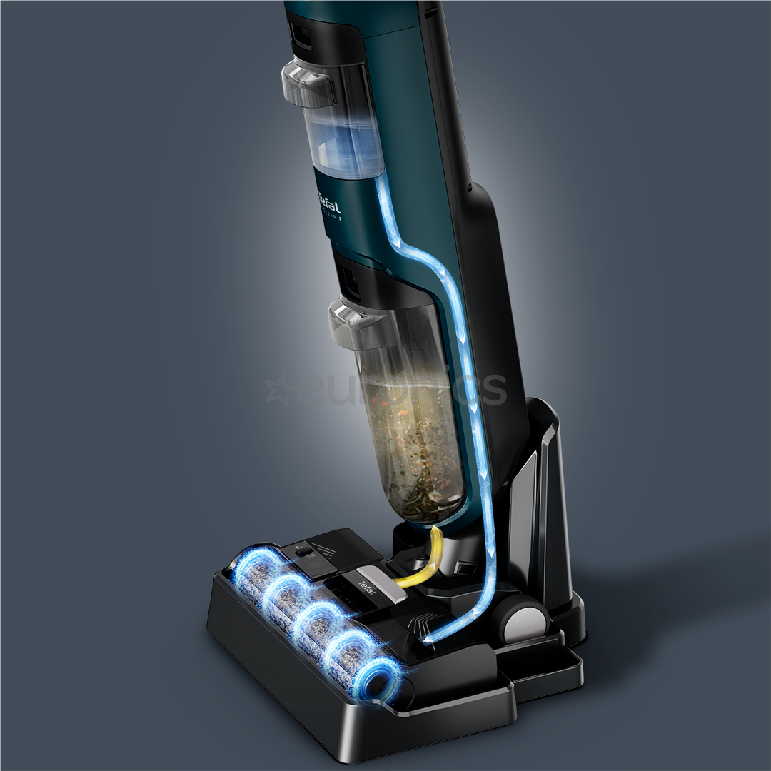 Tefal X-Clean 2, 2-in-1, Wet & Dry, green - Cordless hard floor cleaner