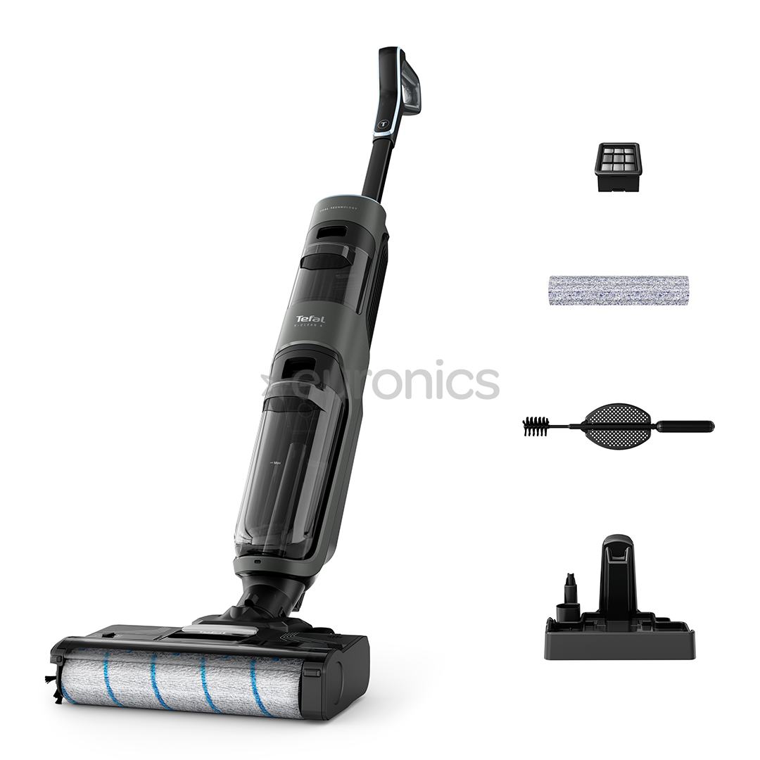 Tefal X-Clean 4, Wet & Dry, grey - Cordless vacuum cleaner