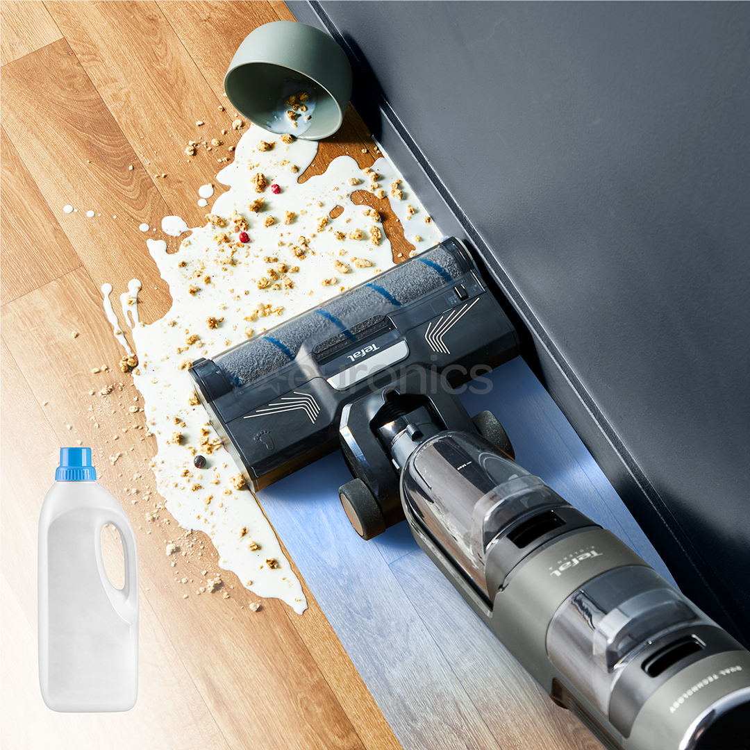 Tefal X-Clean 4, Wet & Dry, grey - Cordless vacuum cleaner