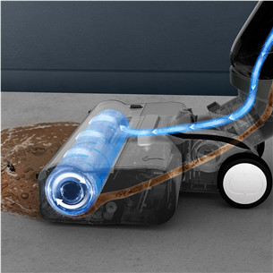 Tefal X-Clean 4, märg- ja kuivpuhastus, hall - Juhtmevaba kõvapõranda puhastaja