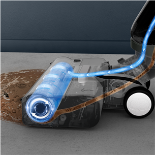 Tefal X-Clean 4, Wet & Dry, grey - Cordless vacuum cleaner